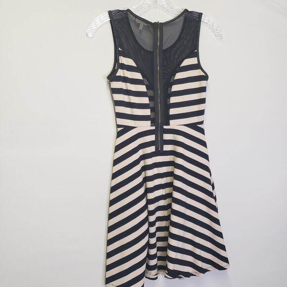 Monteau Bodycon A-Line Striped Dress Size Small - Picture 8 of 9